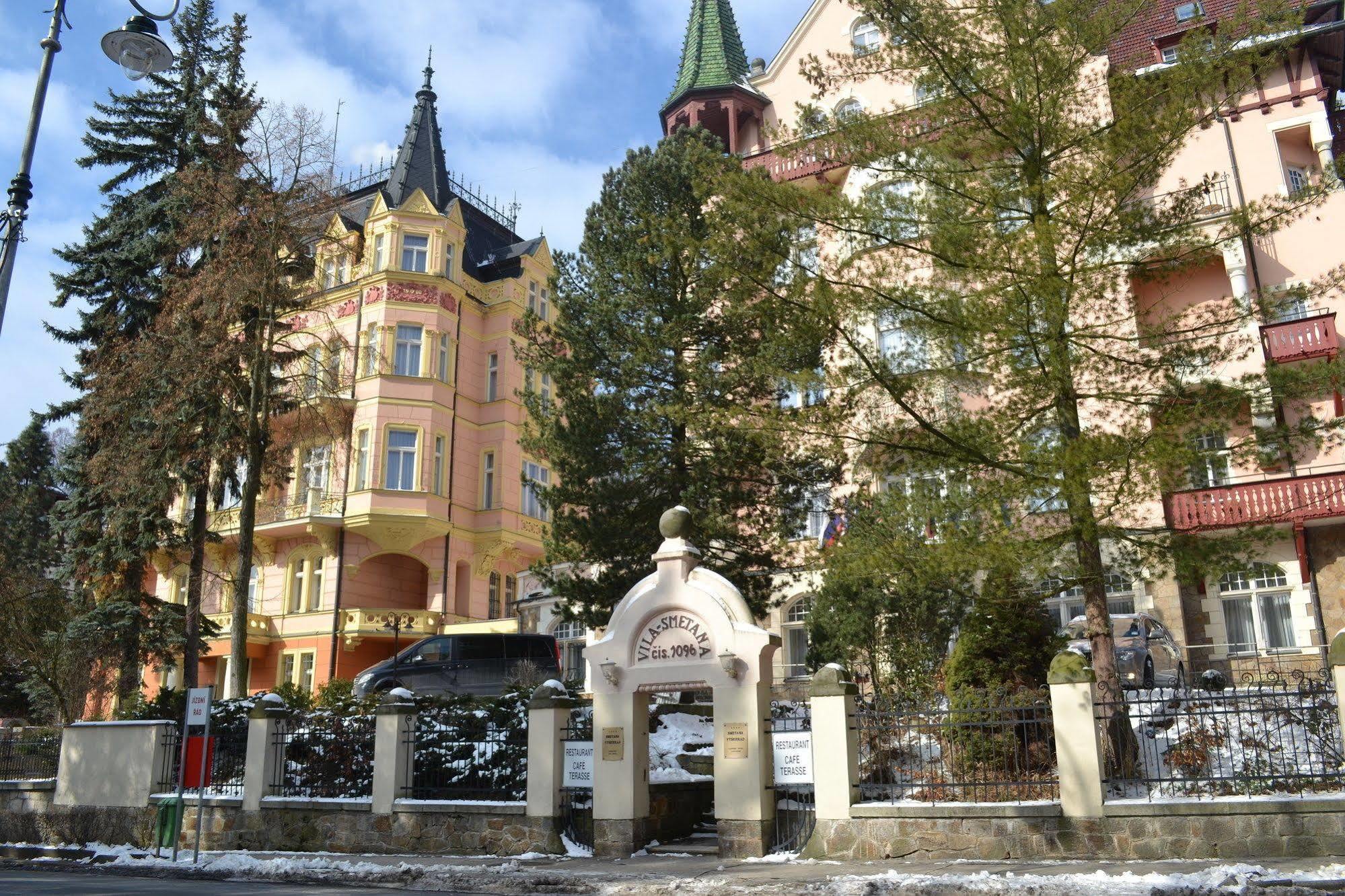 Spa Hotel Villa Smetana Karlovy Vary Eksteriør billede